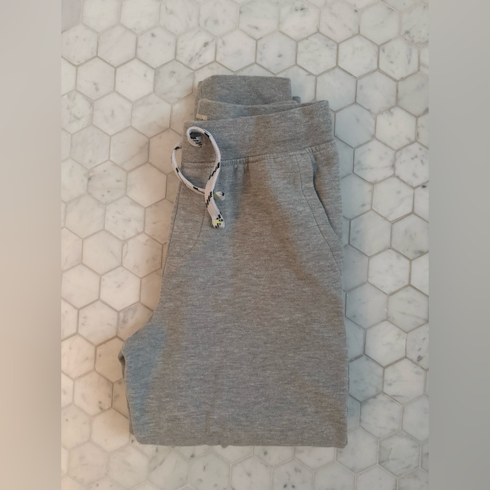 Crewcuts Light Gray Kids Drawstring Joggers